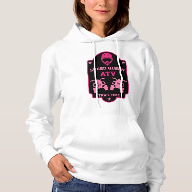 Atv quad adventures   hoodie (Front)