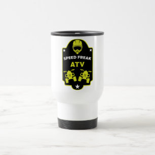 Atv quad adventures     travel mug