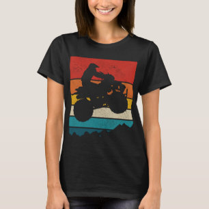 ATV Quad Bike 4 Wheeler Vintage Retro ATV Riding G T-Shirt