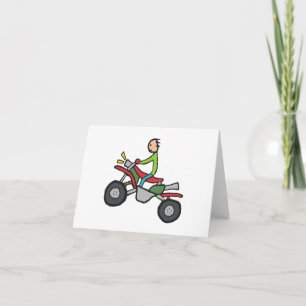 ATV Quad Biking Card
