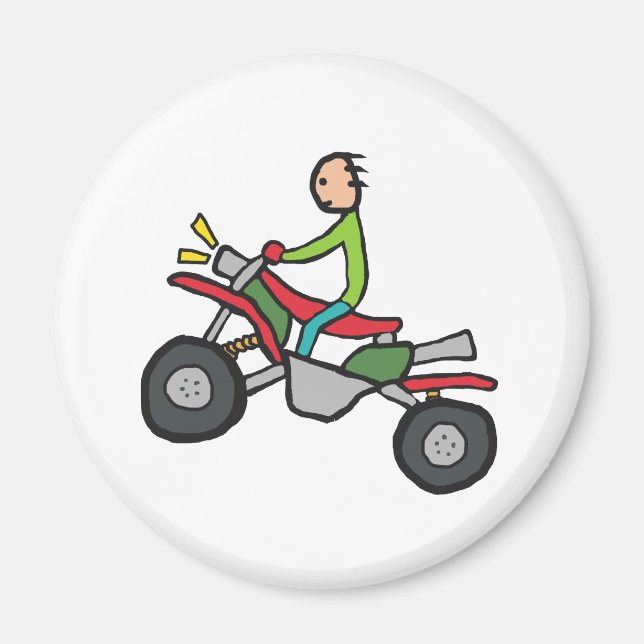 ATV Quad Biking Magnet (Front)