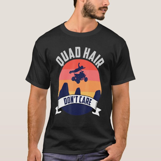 Atv Quad Hait Dont Care T-Shirt (Front)
