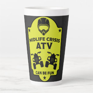 ATV Quad Outdoor Adventures  Latte Mug