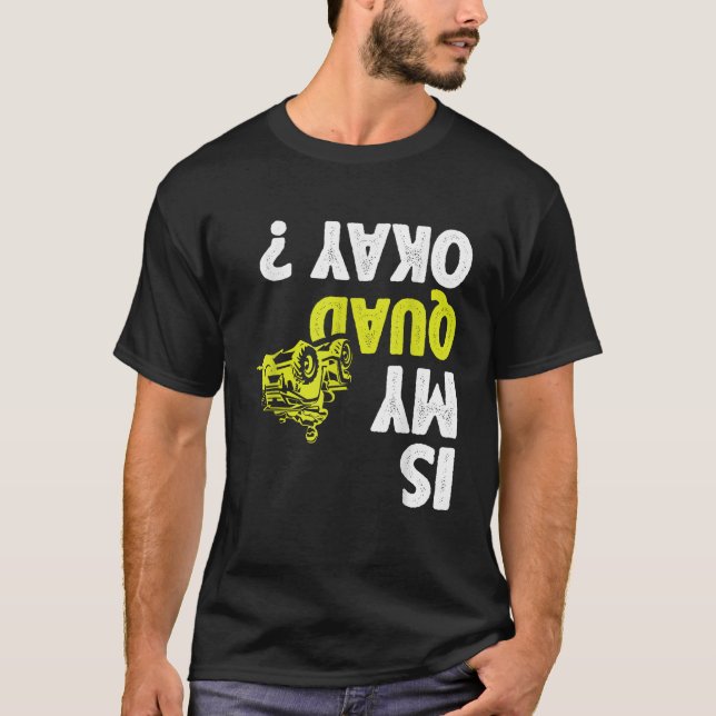 ATV Quad Racing  T-Shirt (Front)