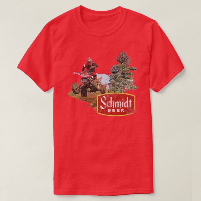 ATV Schmidt Beer  T-Shirt (Design Front)