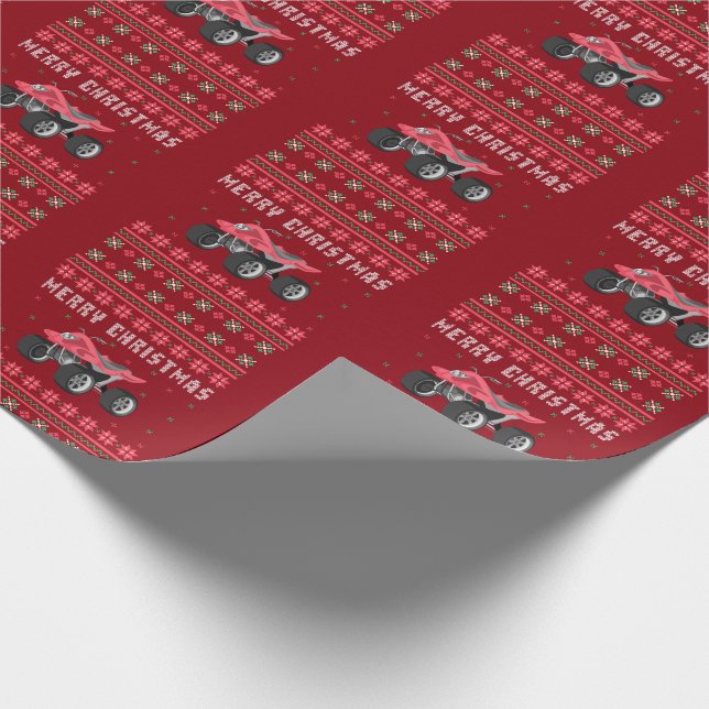 ATV Ugly Christmas Sweater Wrapping Paper (Corner)