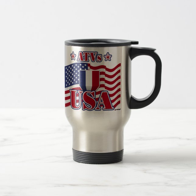 ATVs USA Travel Mug (Right)