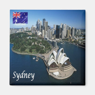 AU - Australia - Sydney - Panorama Magnet