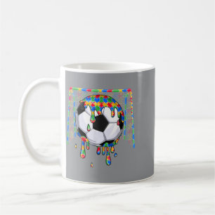 Au Awareness Day Autistic Kids Boys Puzzles Drip Coffee Mug