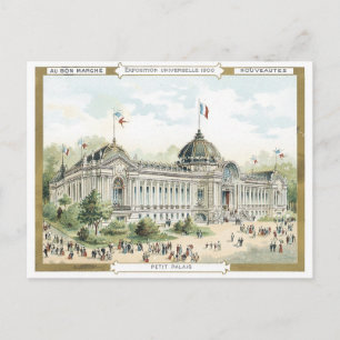 Au Bon Marche Petit Palais Exposition Universelle Postcard