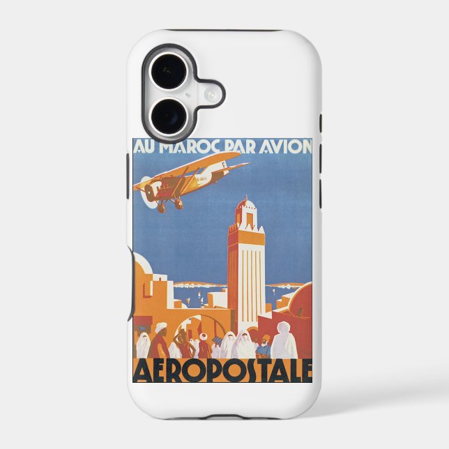 Au Maroc Par Avion (Back)