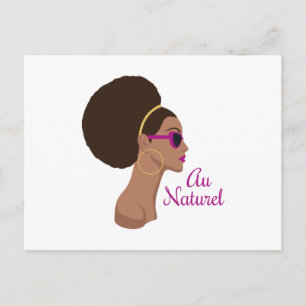 Au Naturel Postcard