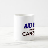 Au Pair Powered by caffeine Coffee Mug (Center)