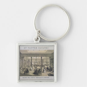 Au Pauvre Jacques: The Fabric Department Key Ring