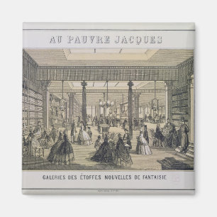Au Pauvre Jacques: The Fabric Department Magnet