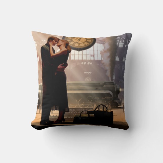 Au Revoir Cushion (Front)