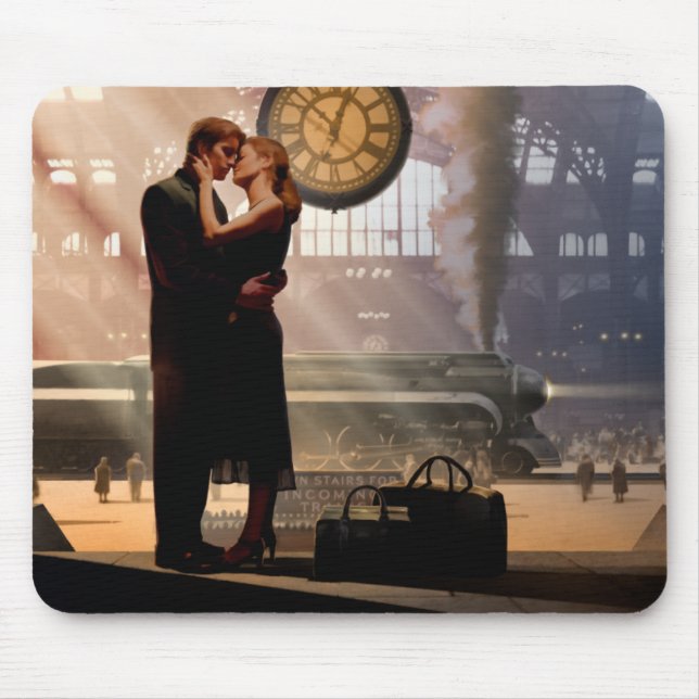 Au Revoir Mouse Mat (Front)