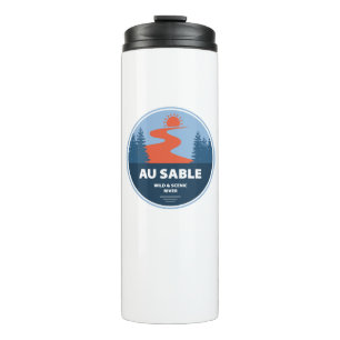 Au Sable Wild And Scenic River Thermal Tumbler
