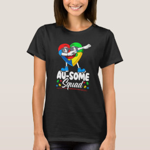 Au Some Squad Autism Warrior Asd Autistic Autism A T-Shirt