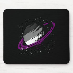 Aual Ace Pride Month Saturn Queer Lgbtq Aual _1 Mouse Mat