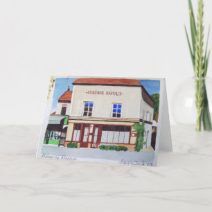 Auberge Ravoux, Auvers sur Oise greeting card