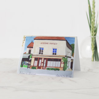 Auberge Ravoux, Auvers sur Oise greeting card