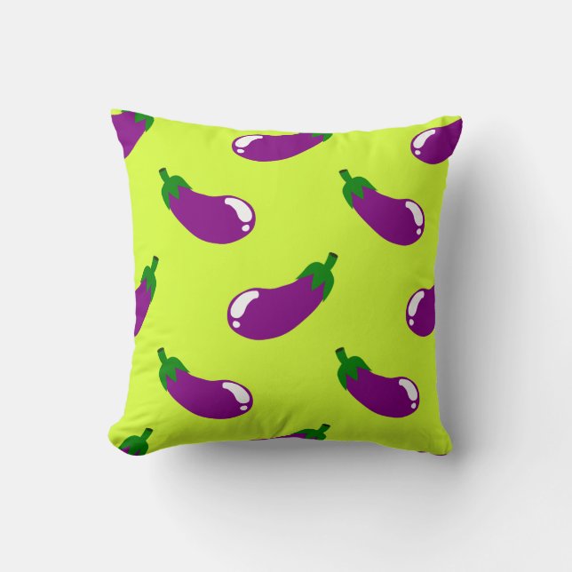 Aubergine Cushion (Front)