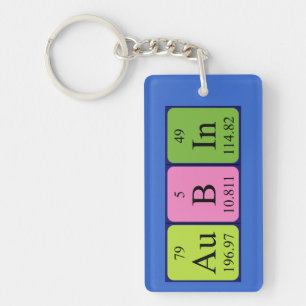 Aubin periodic table name keyring