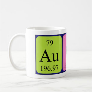 Aubin periodic table name mug