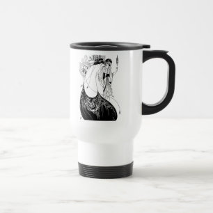 Aubrey Beardsley The Peacock Skirt Art Nouveau Travel Mug