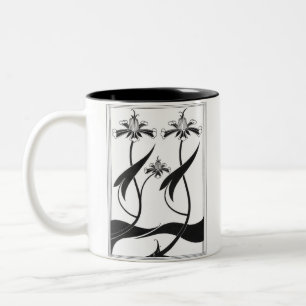AUBREY BEARDSLEY Two-Tone COFFEE MUG