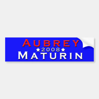 Aubrey / Maturin 2008 Bumper Sticker