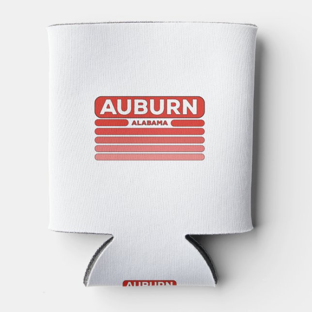 Auburn Alabama Can Cooler (Front)