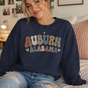 Auburn Alabama Cute Retro Sweatshirt