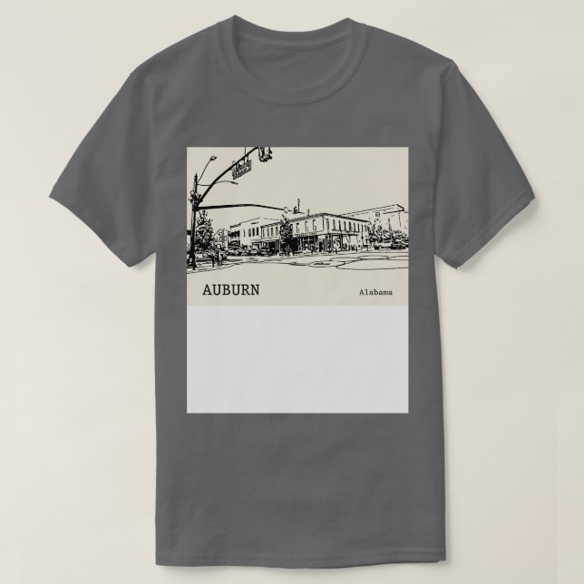 Auburn Alabama TShirt 1 (Design Front)
