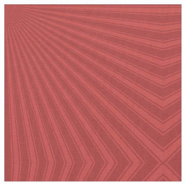 Auburn Colour Stripe Funky Pattern Fabric (Close Up)