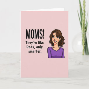 Auburn Haired Moms Rule Card