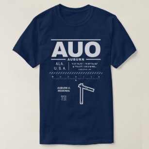 Auburn U. Regional Airport AUO T-Shirt