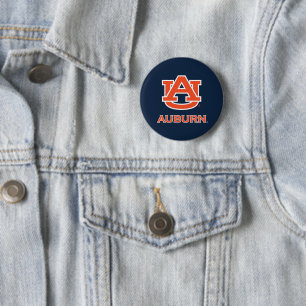 Auburn University   AU Auburn 6 Cm Round Badge