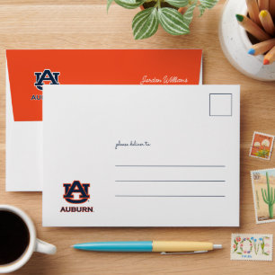 Auburn University   AU Auburn Envelope