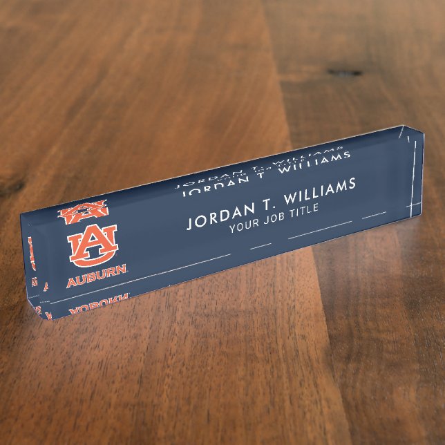 Auburn University | AU Auburn Nameplate (Side)