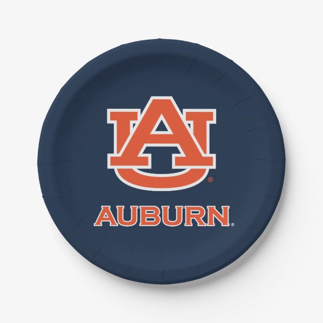 Auburn University | AU Auburn Paper Plate (Front)