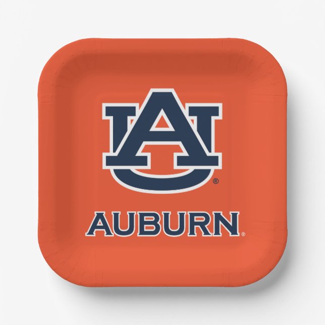 Auburn University | AU Auburn Paper Plate (Front)