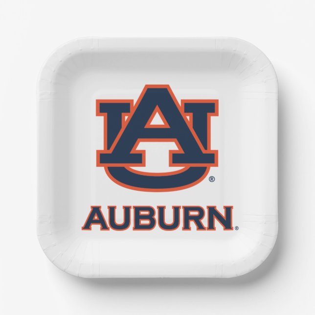 Auburn University | AU Auburn Paper Plate (Front)