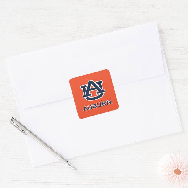 Auburn University | AU Auburn Square Sticker (Envelope)