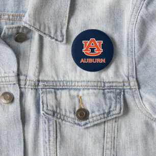 Auburn University   Auburn 6 Cm Round Badge