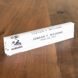 Auburn University   Auburn Football Nameplate