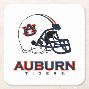 Auburn University   Auburn Football Square Paper Coaster