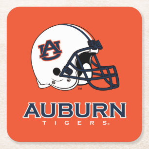 Auburn University   Auburn Football Square Paper Coaster