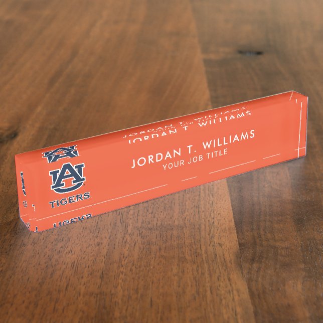 Auburn University | Auburn Nameplate (Side)